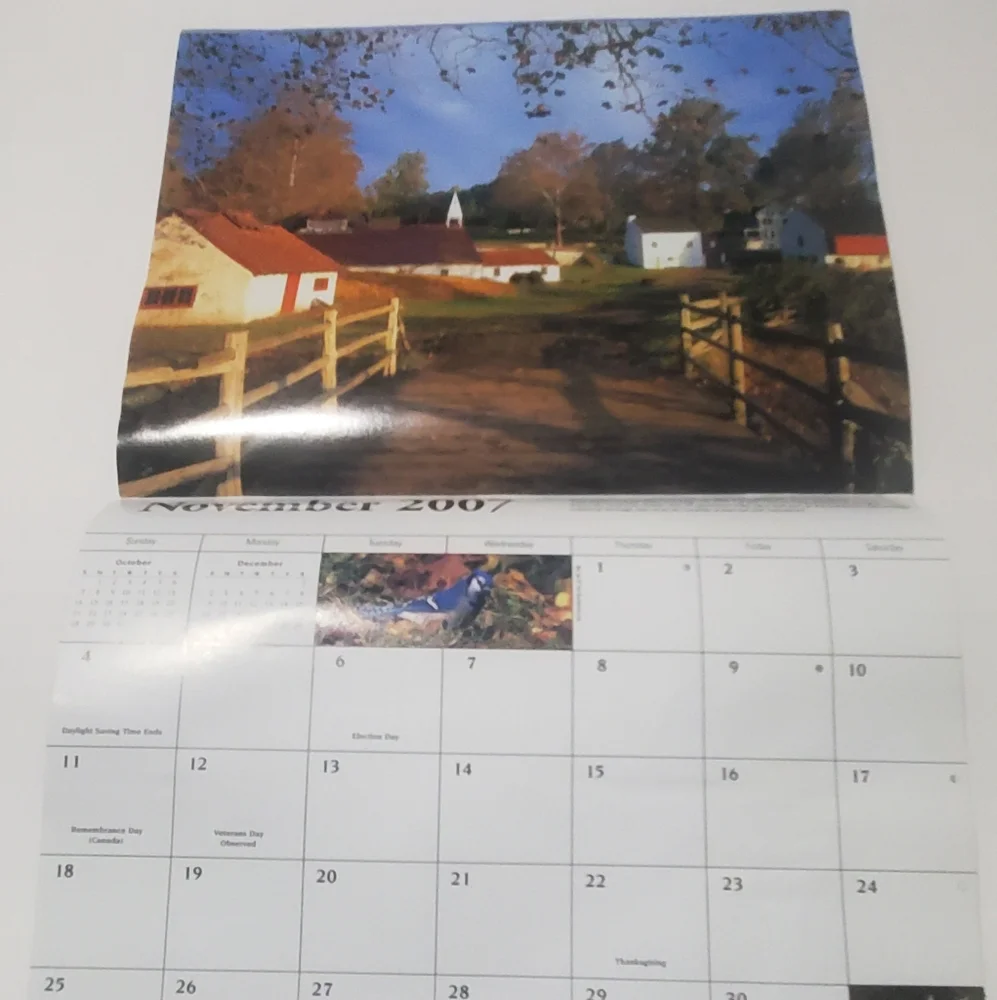 5/$15 Paper Crafting 2007 Calendar National Parks